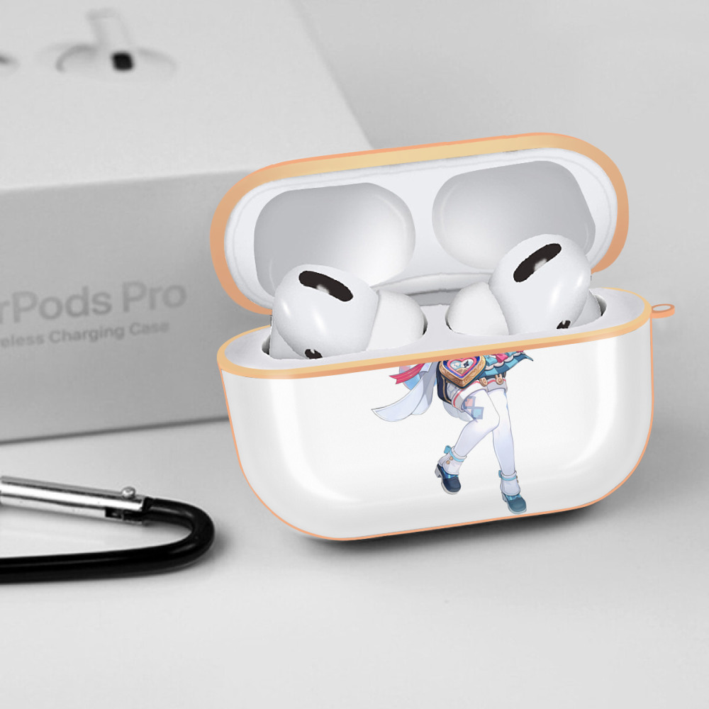 げんし神 シゲウィン genshin Shigewin 【AirPods Pro用】ハードシェル保護ケース｜耐衝撃・防指紋・カラビナ付き商品仕様